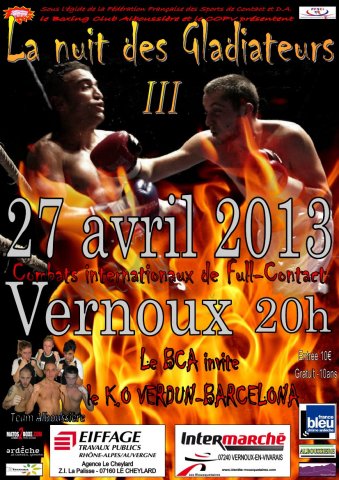 la nuit des gladiateurs III